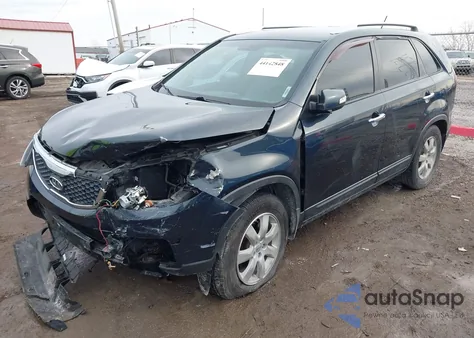2013 Kia Sorento Lx V6 from USA, damaged, VIN 5XYKT4A27DG394345